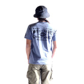 May club -【WESTRIDE】"CYCLE-JEANS" TEE - W.BLUE